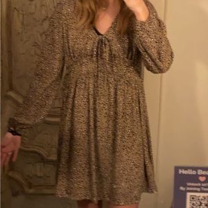 Altard State Leopard/cheetah print dress.